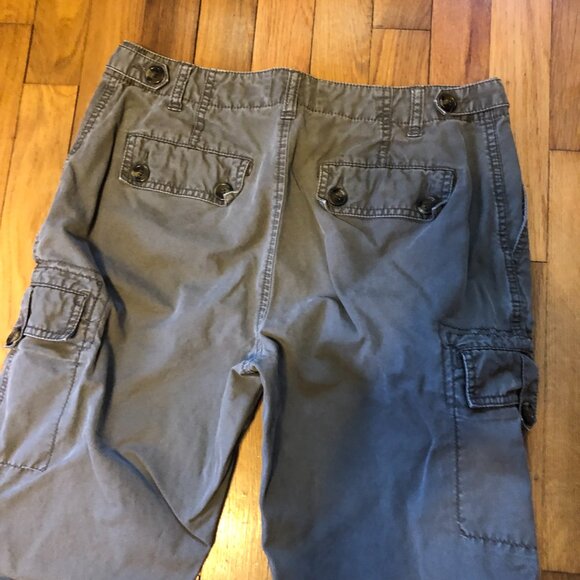 Liz Claiborne Womens Cargo Pants Size Petite 10 - Picture 5 of 6